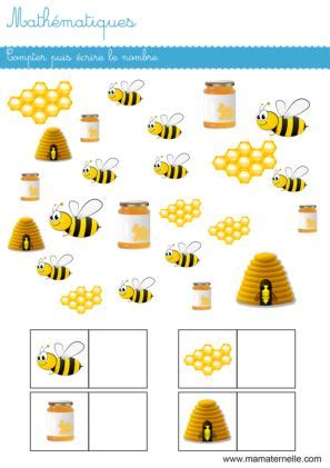 Exercices de Grande section Ma Maternelle Thème abeille Maternelle