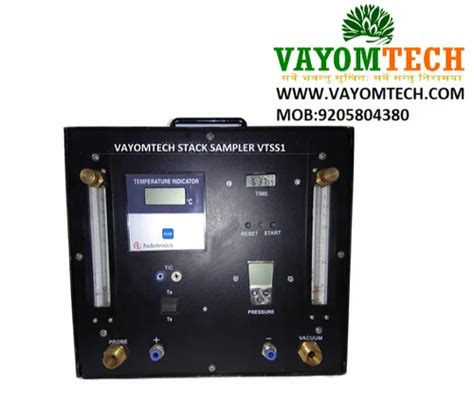 Stack Monitoring Kit Isokinetic Samplers Vayomtech Stack Sampler