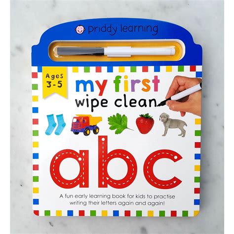 Jual Priddy Learning My First Wipe Clean Abc Ages Activity Book