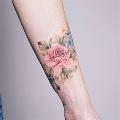 gentle flower tattoos  girls  silo inkppl vintage