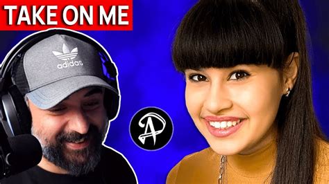 Arab Man Reacts To Take On Me Diana Ankudinova YouTube