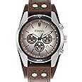 Buy Fossil Cuff Chronograph White Dial Men S Watch CH2565 At Amazon In