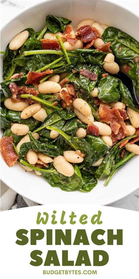 Wilted Spinach Salad - Budget Bytes