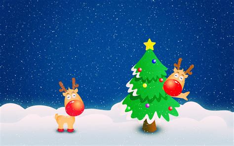 Cute Cartoon Christmas Wallpapers - Top Free Cute Cartoon Christmas ...