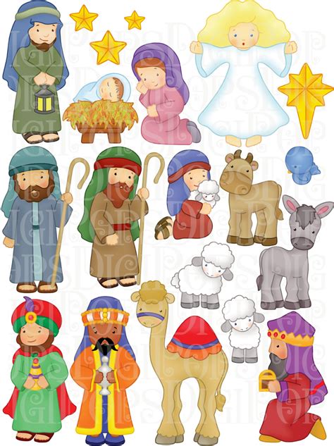 free christmas stable clipart - Clipground