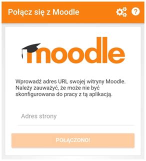 Jak zalogować się na platformę Moodle za pomocą aplikacji MOODLE CKU