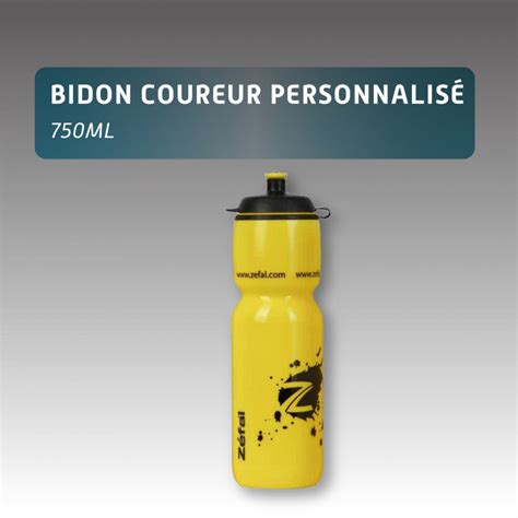 Bidon Coureur Personnalisé 750ml Bidons