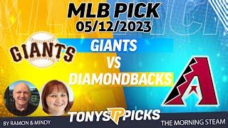 San Francisco Giants Vs Arizona Diamondbacks 5 12 2023 FREE MLB Picks