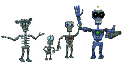 Fnaf World Endo Squad By Darkknightpl On Deviantart