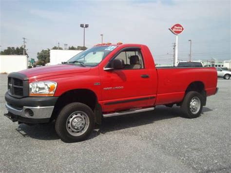 2006 Dodge Ram 2500 Regular Cab Pickup Long Bed St 4x4 For Sale In Bermudian Pennsylvania