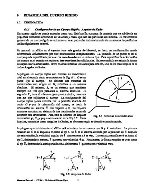 Dinamica De Un Cuerpo Rigido Kevin Cabrera Udocz