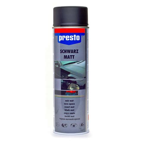 Lakier Czarny Mat Spray 500Ml Presto MOTIP Motoryzacja EMPIK