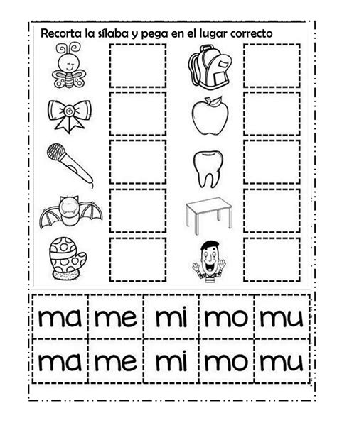 Sílaba Ma Me Mi Mo Mu Pdf In 2024 School Preschool Leo