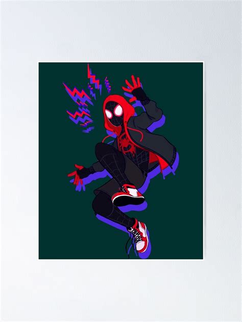 "Miles Morales - spiderverse " Poster for Sale by JasMcLean158 | Redbubble