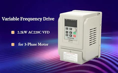 VIFERR Variable Frequency Drive 220VAC Single Phase Variable Frequency