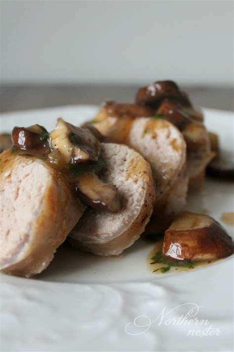 Pork Tenderloin with Mushroom Gravy | THM: FP | Recipe | Pork recipes ...