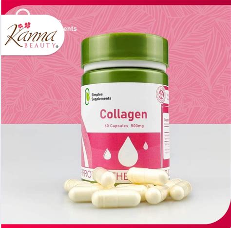 Simplee Collagen Capsule Supplement Capsules Mg Lazada Ph