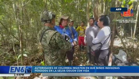 Continúan En La Búsqueda De Los Niños Perdidos En La Amazonia