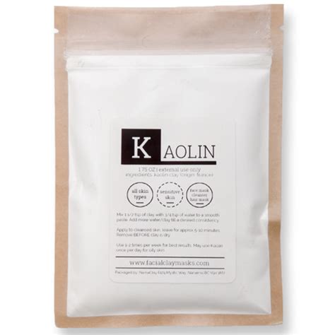 Kaolin Clay - Facial Clay Masks