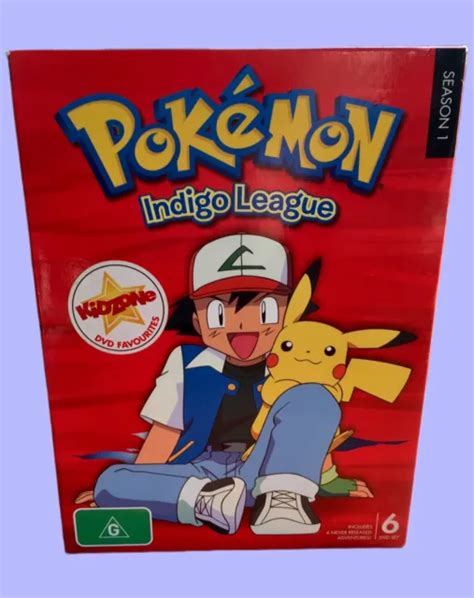 POKEMON - INDIGO League : Season 1 (DVD, 2010, 6-Disc Set) - R4 $17.99 ...