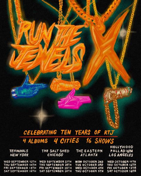 Run The Jewels Announce 10th Anniversary Rtjx Tour Hiphop N More