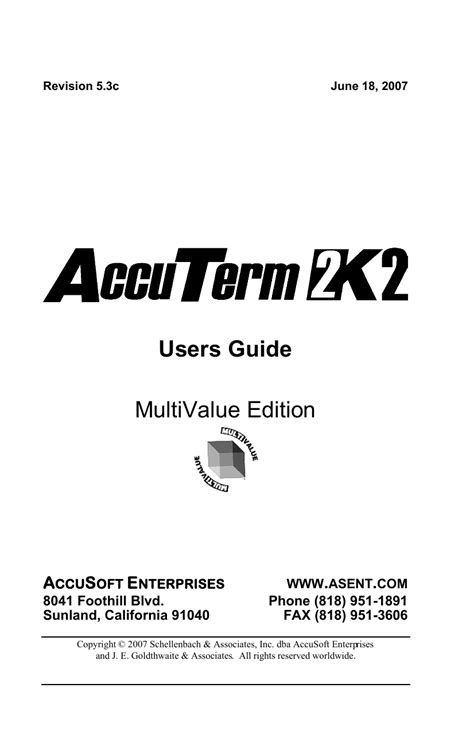 AccuTerm 2K2 Users Guide Manualzz