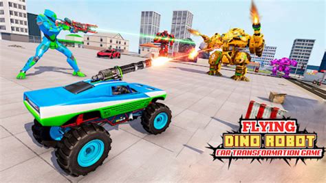 Flying Dinosaur Robot Games for Android - Download