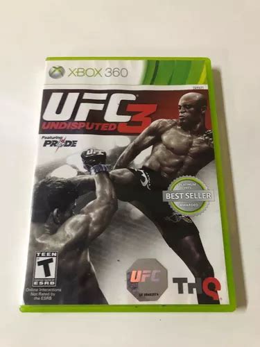 Jogo Ufc Undisputed 3 Xbox 360 Original Mídia Física Parcelamento