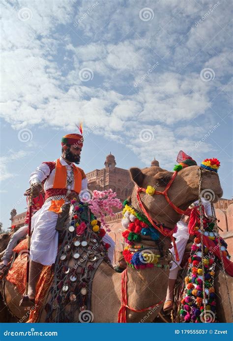 Bikaner Camel Festival In Rajasthan State India Editorial Photography