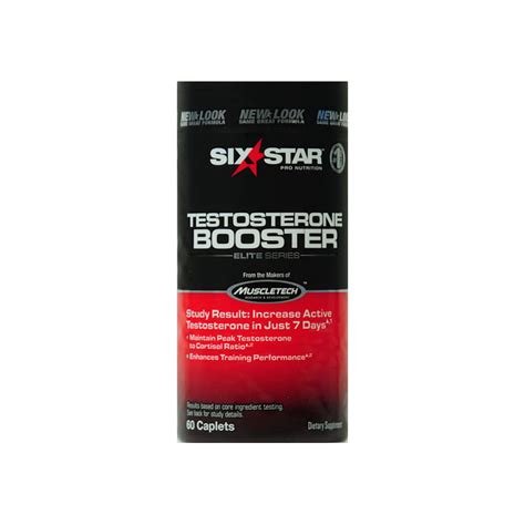 Six Star Pro Nutrition Elite Series Testosterone Booster 60 Caplets