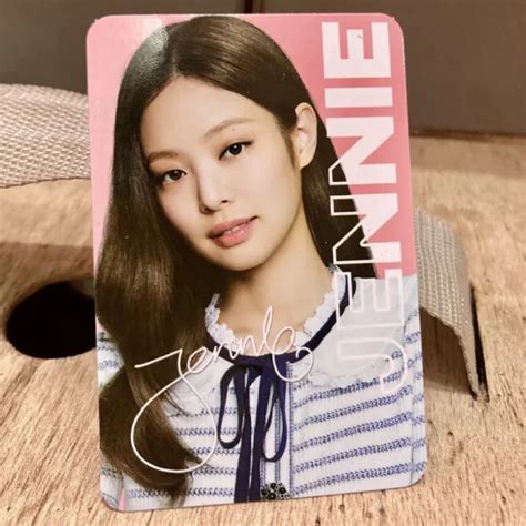 BLACKPINK JENNIE OFFICIAL Oreo Limited Edition Photocard 2 Kpop YG Ent