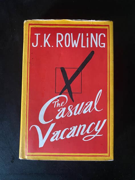 The Casual Vacancy By J K Rowling Hobbies Toys Books Magazines