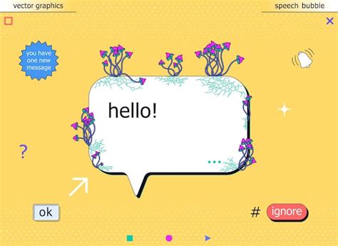 Premium Vector Creative Speech Bubble Various Communication Problems