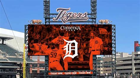 Detroit Tigers Ready for 2024 Season with Second-Largest Video Display ...