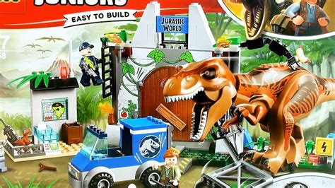 Jurassic World LEGO Juniors T Rex Breakout 10758 LEGO Fallen Kingdom