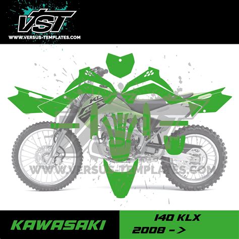 Template Kawasaki 140 Klx 2008 2025 Versus