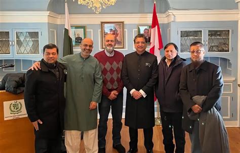 Flag Hoisting Ceremonies Held In Pakistan S Canada High Commission