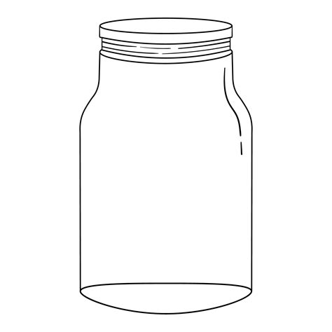 Free Printable Mason Jar Template