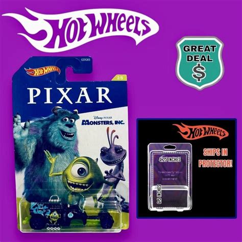 Mattel Toys Hot Wheels Disney Pixar Monsters Inc Altered Ego Car