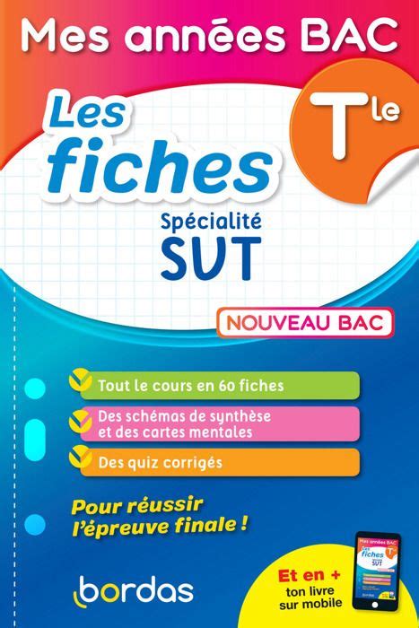 Bordas Mes Ann Es Bac Les Fiches Svt Terminale Collectif X