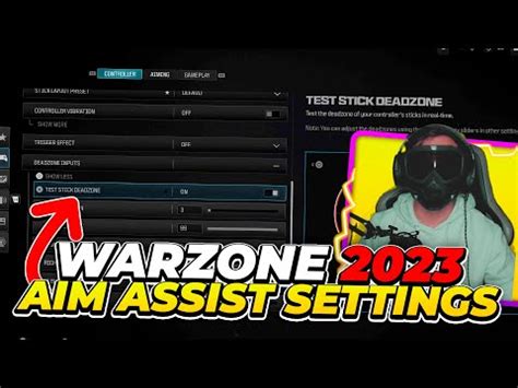 Best Aim Assist Settings For Warzone Youtube