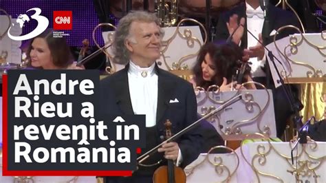 Andre Rieu a revenit în România Violonistul a ținut primul concert