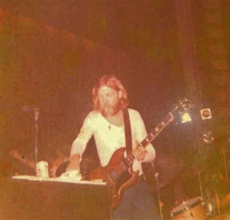 Duane Allman And The Brothers Performing At The Syria Mosque October