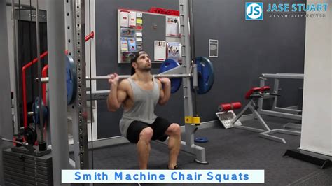 Smith Machine Chair Squats Youtube