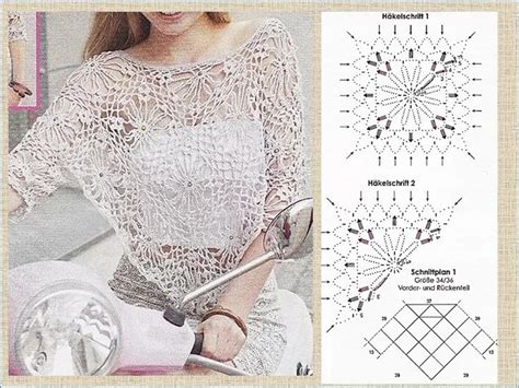 Pin De Beatriz MA En CROCHET Y PUNTO Blusas De Crochet Blusas