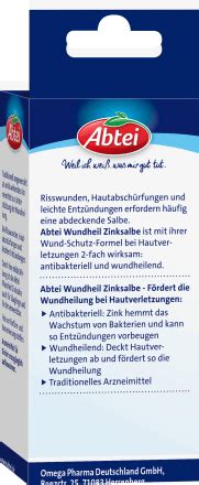 Abtei Wundheil Zinksalbe 75 ml dauerhaft günstig online kaufen dm de