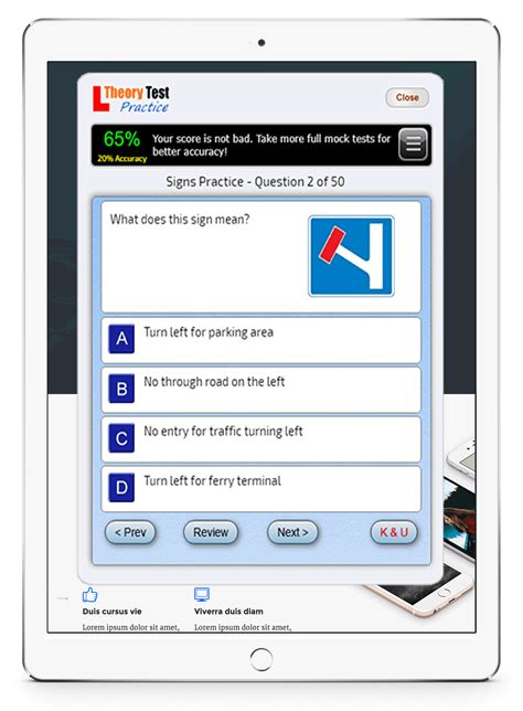 Theory Test Questions Official Dvsa Practice Questions