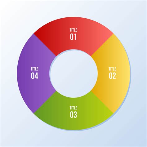 Gráfico circular infografía circular o diagrama circular 533631