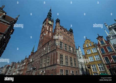 Gdansk, city hall and museum Stock Photo - Alamy