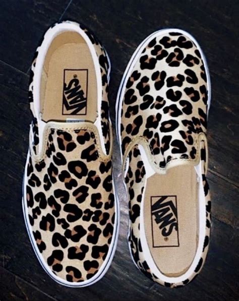 Leopard Print Van Slip Ons Top Sellers